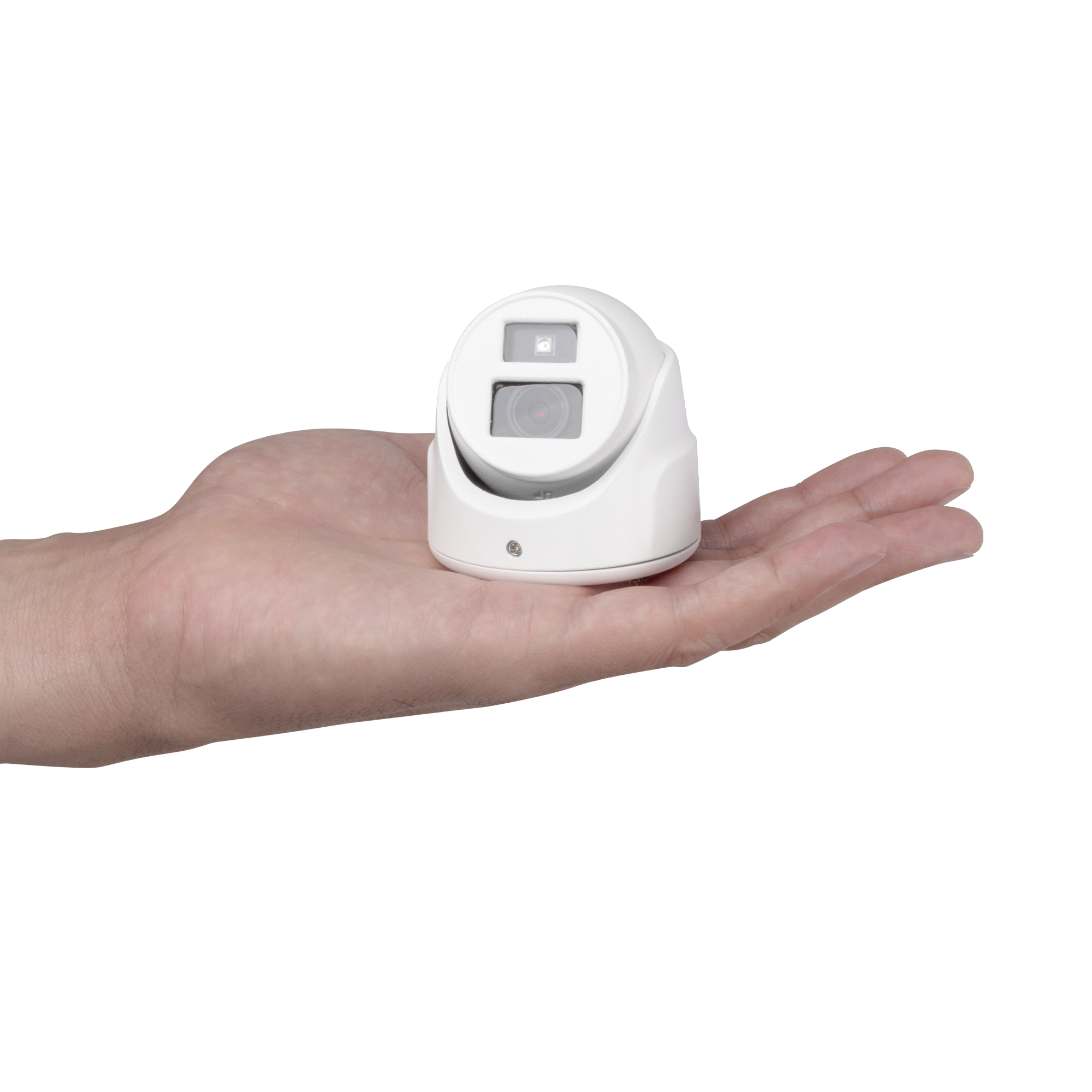 Ultra Mini Turret TURBO 2 Megapixel (1080p) / Gran Angular / Lente 2.8 mm / 20 mts IR EXIR / Exterior IP67 / 4 Tecnologías (TVI / AHD / CVBS) / dWDR / Color Blanco Ultra Mini Turret TURBO 2 Megapixel (1080p) / Gran Angular / Lente 2.8 mm / 20 mts IR EXIR / Exterior IP67 / 4 Tecnologías (TVI / AHD / CVBS) / dWDR / Color Blanco